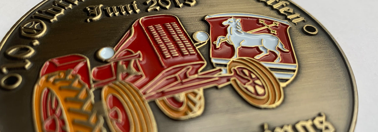 Medaillen und Orden als Metallprägung