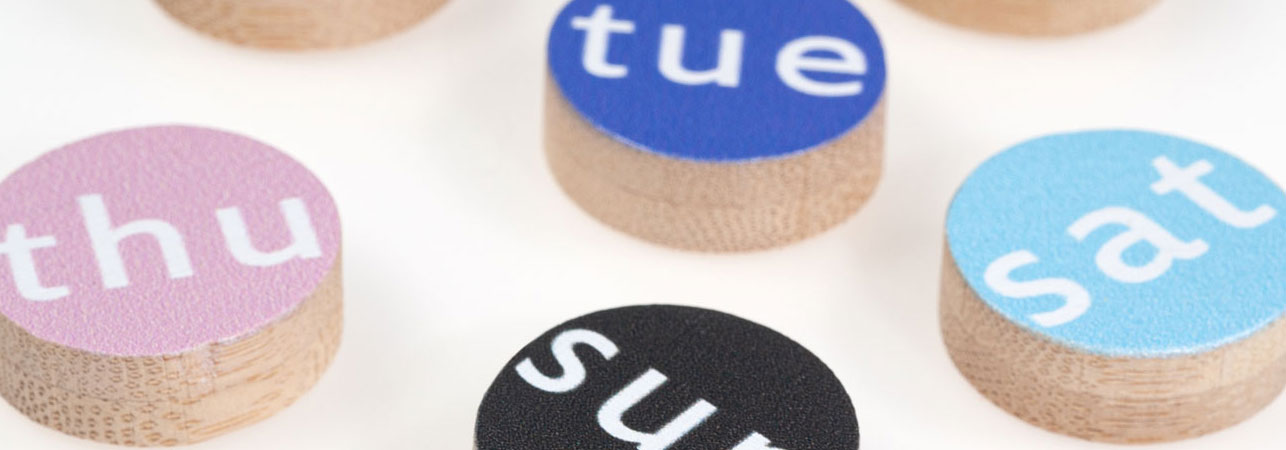 Wooden magnets